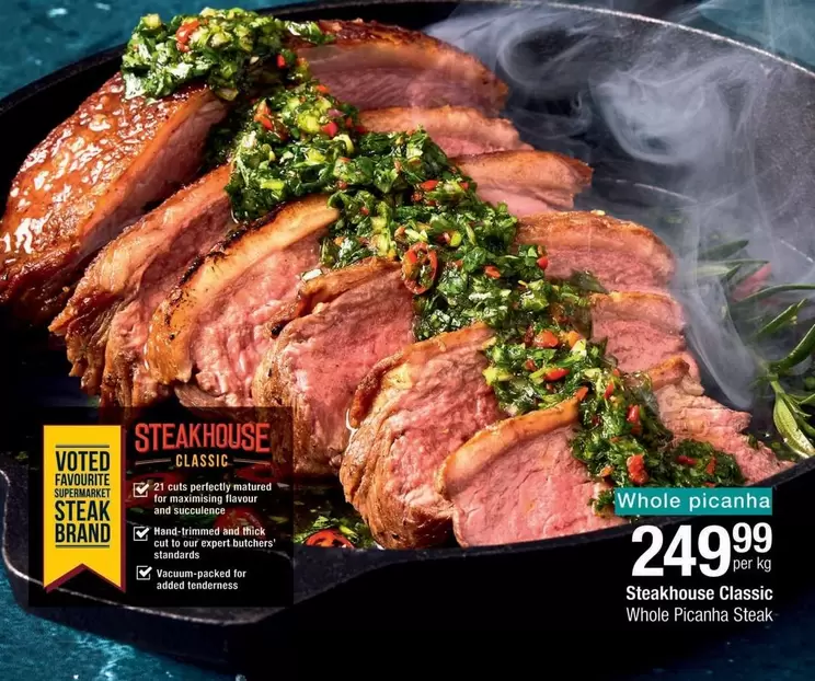 Steakhouse Classic Whole Picanha Steak