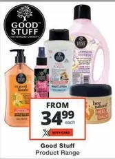 Good Stuff Product Range