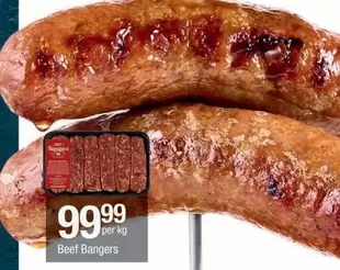 Beef Bangers