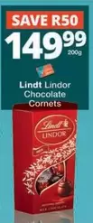 Lindt - Lindor Chocolate Cornets