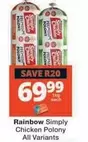 Rainbow - Chicken Polony