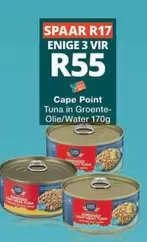 Cape Point - Tuna in Groente-Olie/Water