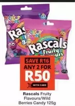 Mister Sweet - Rascals Fruity Flavours/Wild Berries Candy