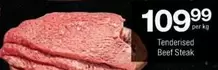 Tenderised Beef Steak