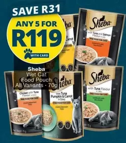 Sheba - Wet Cat Food Pouch