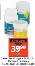 Omega -  3 Products/Flaxseed Capsules