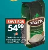 Tastic -  Rices of the World Basmati Long Grain White Rice