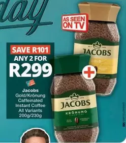 Jacobs - Gold/Krönung Caffeinated Instant Coffee