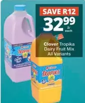Clover - Dairy Fruit Mix