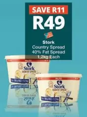 Stork - Country Spread 40% Fat Spread