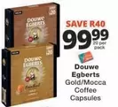 Douwe Egberts - Gold/Mocca Coffee Capsules