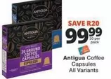 Antigua - Coffee Capsules Espresso