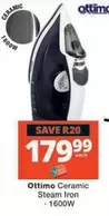Ottimo - Ceramic Steam Iron - 1600W