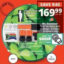 Today - Garden Hose with Fittings - 5-Piece