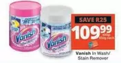 Vanish - In Wash/Stain Remover