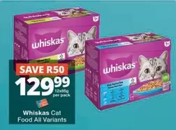 Whiskas - Cat Food All Variants