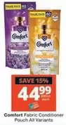 Comfort - Fabric Conditioner Pouch