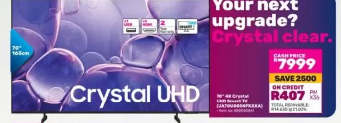 Samsung - Crystal UHD Smart TV