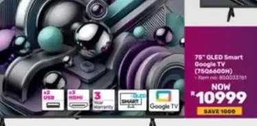 75" OLED Smart Google TV (75066400H)