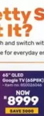 Switch - 65" QLED Google TV (65SP8K)