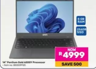 14" Pentium Gold 6500Y Processor