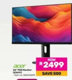 Acer - 24" FHD Monitor (E241Y)