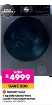 Elite - 7 kg  Clean Front Loader Washing Machine