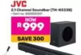JVC - 2.1 Channel Soundbar (TH-MS33B)