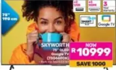 Skyworth - 75" QLED Google TV (75046026)