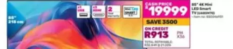 Total - 65" 4K Mini LED Smart TV