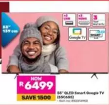 65" OLED Smart Google TV (55C655)