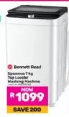 Sponono 7 kg Top Loader Washing Machine