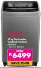 Defy - 17 kg Top Loader Washing Machine (DTL152)