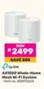 TP-LINK - AX1500 Whole-Home Mesh Wi-Fi System