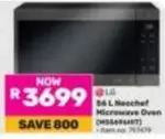 LG - 56 L NooChef Microwave Oven (MS5696HT)