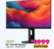 Acer - 24" Full HD Monitor