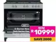 Defy - 6-Burner New York Series Gas Cooker
