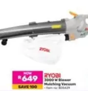 ryobi - 3000 M Blower Mulching Vacuum