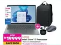 Lenovo -  Intel Core i7 Processor Laptop Bundle with Backpack and Mouse