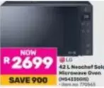 LG - 42 L Neochef Solo Microwave Oven (MS4235GIS)