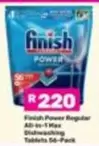 Finish - Power Regular All-in-1 Max Dishwashing Tablets 56-Pack