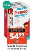 Panado - Paediatric Strawberry Syrup
