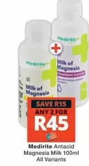 Milk of Magnesia Antacid