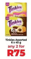 Tinkies Assorted