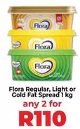 Flora - Regular, Light or Gold Fat Spread