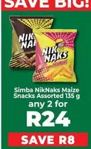 Simba - NikNaks Maize Snacks