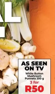 White Button Mushroom Punnet
