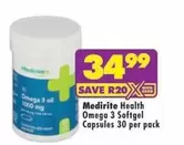 Omega -  3 Softgel Capsules