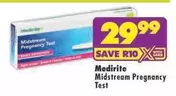 Midstream Pregnancy Test