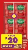 Rhodes - Tomato Paste Sachet
